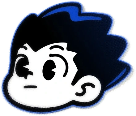 Sky, la mascota de Skylinerank, asomándose sobre la barra de búsqueda